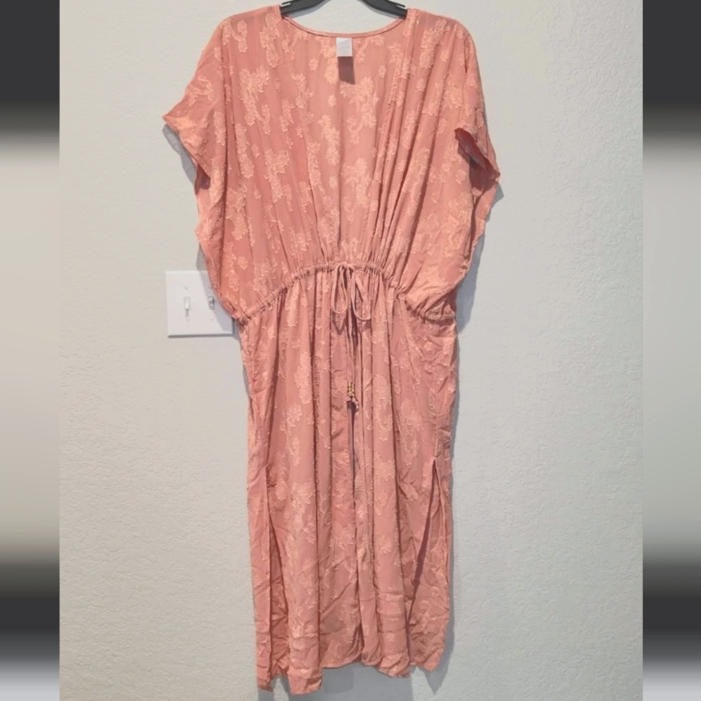Time & Tru Swim Cover-up - 2X
